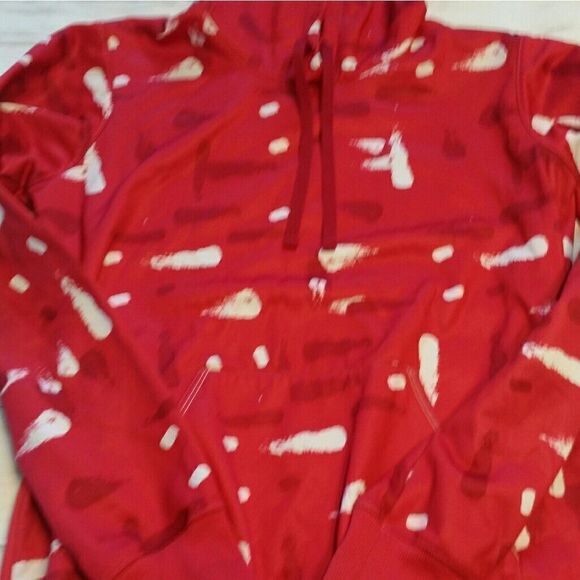 Under armour Small Red&white Hoodie small - Picture 1 of 3